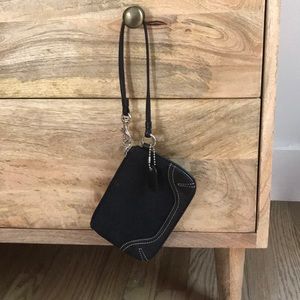 Black Coach Wristlet